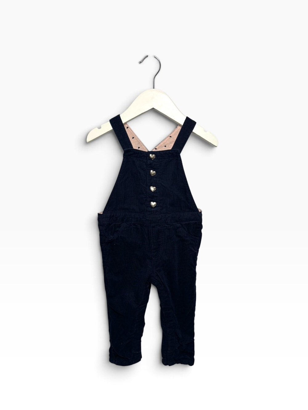 ⭐️ 5/$30 H&M Kids Corduroy Overalls size 6-9M